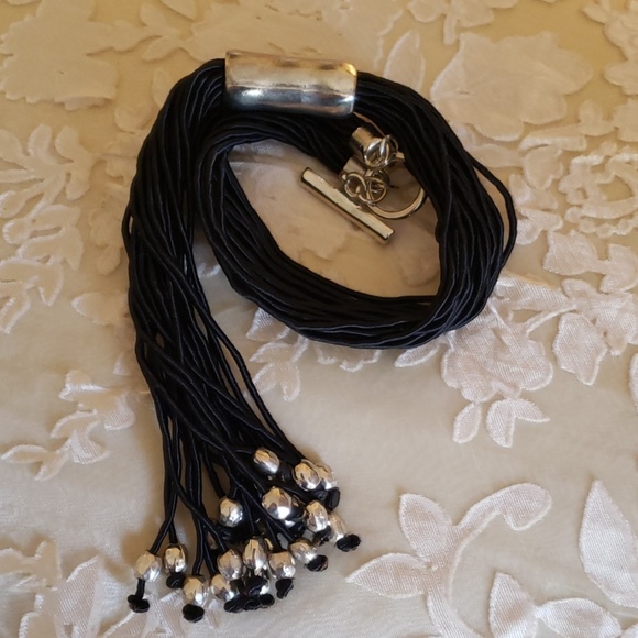 NEW, Artisan Made Leather Cords choker - Picture 6 of 6